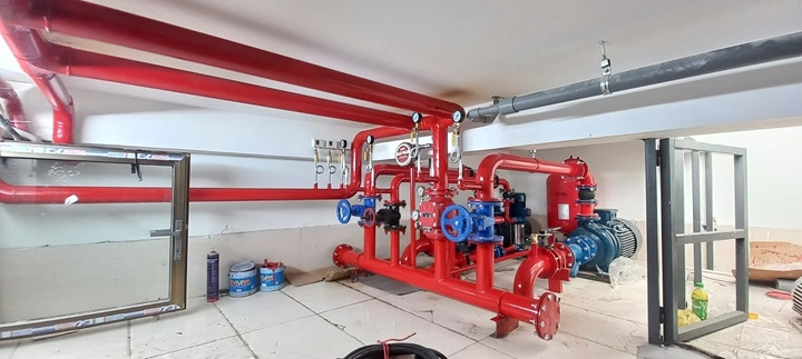 Hệ thống PCCC là tập hợp các thiết bị PCCC và giải pháp nhằm phòng ngừa và xử lý cháy nổ