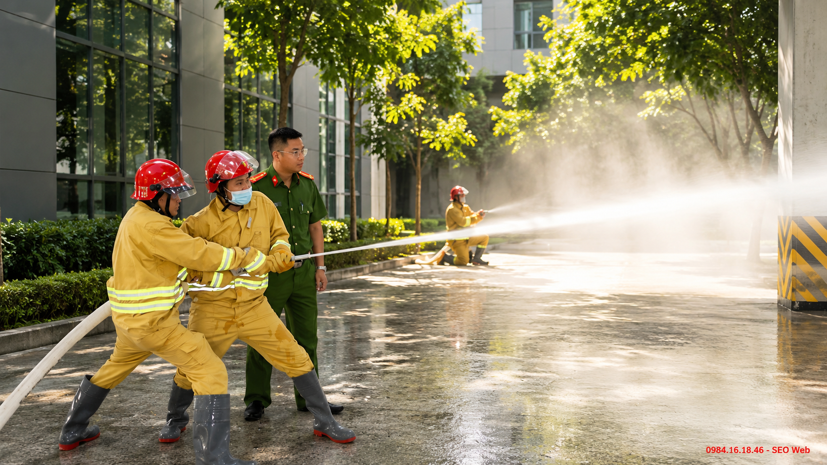 Việc bảo trì vòi chữa cháy theo định kỳ là yêu cầu bắt buộc trong công tác phòng cháy